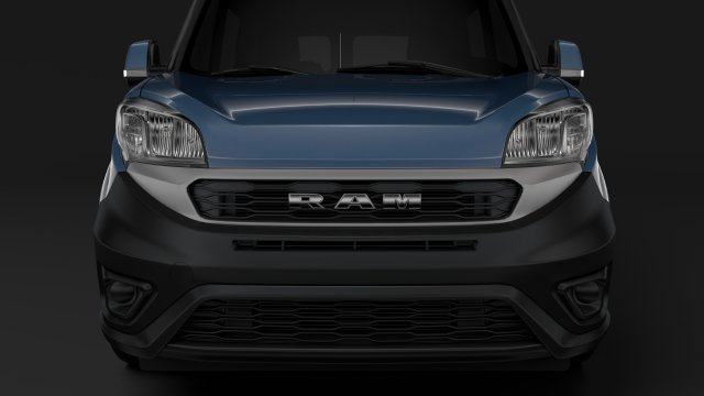ram promaster city wagon 2019 3D Модель .c4d .max .obj .3ds .fbx .stl .blend 