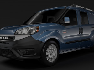ram promaster city wagon 2019 3D Модель