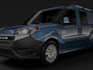 ram promaster city wagon 2019 3D Model