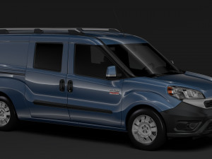 ram promaster city wagon 2019 3D Модель