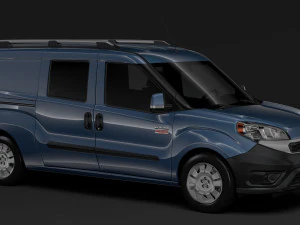 ram promaster city wagon 2019 3D Model