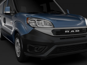 ram promaster city wagon 2019 3D Модель