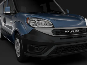 ram promaster city wagon 2019 3D Model