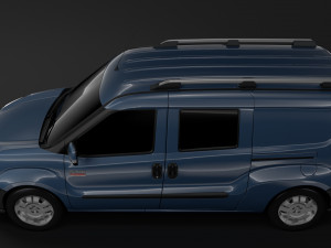 ram promaster city wagon 2019 3D Модель
