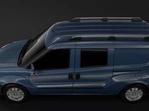 ram promaster city wagon 2019 3D Model