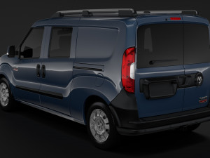 ram promaster city wagon 2019 3D Модель