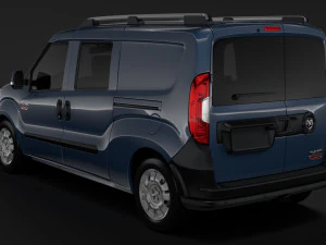 ram promaster city wagon 2019 3D Model