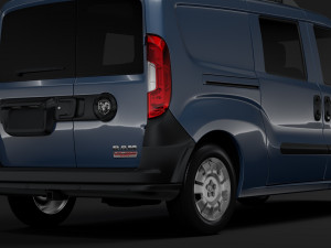 ram promaster city wagon 2019 3D Модель
