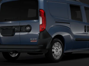 ram promaster city wagon 2019 3D Model