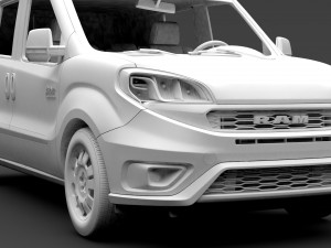 ram promaster city wagon 2019 3D Модель