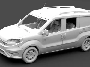 ram promaster city wagon 2019 3D Model