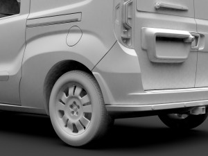 ram promaster city wagon 2019 3D Модель