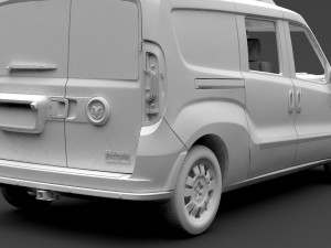 ram promaster city wagon 2019 3D Модель