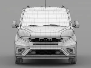 ram promaster city wagon 2019 3D Model