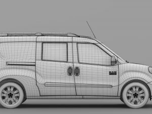 ram promaster city wagon 2019 3D Model