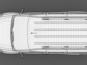 ram promaster city wagon 2019 3D Модель