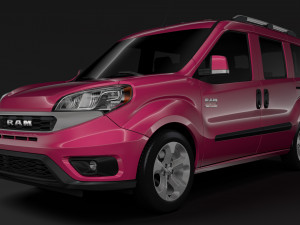 ram promaster city wagon slt l1 2019 Modelo 3D