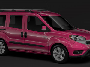 ram promaster city wagon slt l1 2019 Modelo 3D