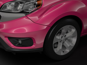 ram promaster city wagon slt l1 2019 Modelo 3D