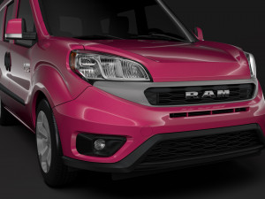 ram promaster city wagon slt l1 2019 Modelo 3D