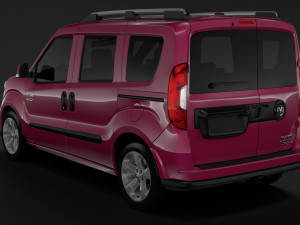 ram promaster city wagon slt l1 2019 Modelo 3D