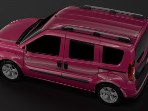 ram promaster city wagon slt l1 2019 Modelo 3D