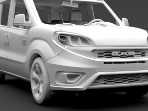 ram promaster city wagon slt l1 2019 Modelo 3D