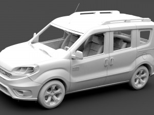 ram promaster city wagon slt l1 2019 Modelo 3D