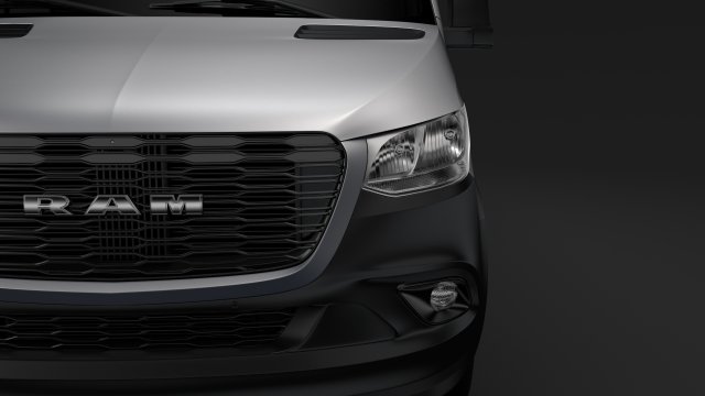 ram sprinter panel van l4h2 rwd 2019 Model 3D .c4d .max .obj .3ds .fbx .stl .blend 