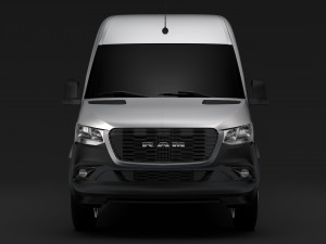 ram sprinter panel van l4h2 rwd 2019 Model 3D