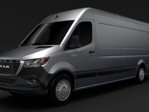 ram sprinter panel van l4h2 rwd 2019 Model 3D
