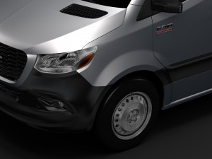 ram sprinter panel van l4h2 rwd 2019 Model 3D