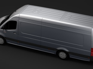 ram sprinter panel van l4h2 rwd 2019 Model 3D