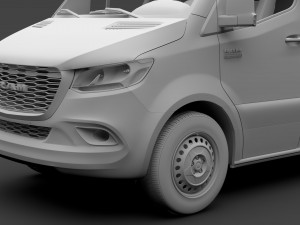 ram sprinter panel van l4h2 rwd 2019 Model 3D