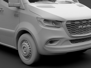 ram sprinter panel van l4h2 rwd 2019 Model 3D