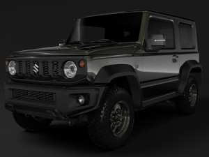 suzuki jimny sierra jl 2019 3D 모델