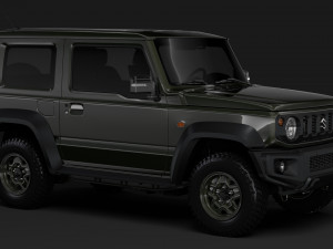 suzuki jimny sierra jl 2019 3D 모델