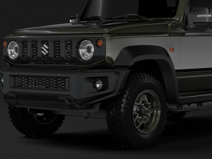 suzuki jimny sierra jl 2019 3D 모델