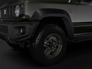 suzuki jimny sierra jl 2019 3D 모델