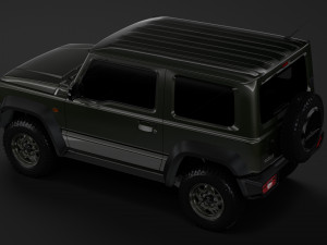 suzuki jimny sierra jl 2019 3D 모델