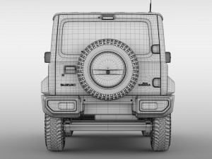 suzuki jimny sierra jl 2019 3D 모델