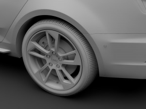 audi a4 l 45 tfsi quattro s line b9 2016 3D Модель