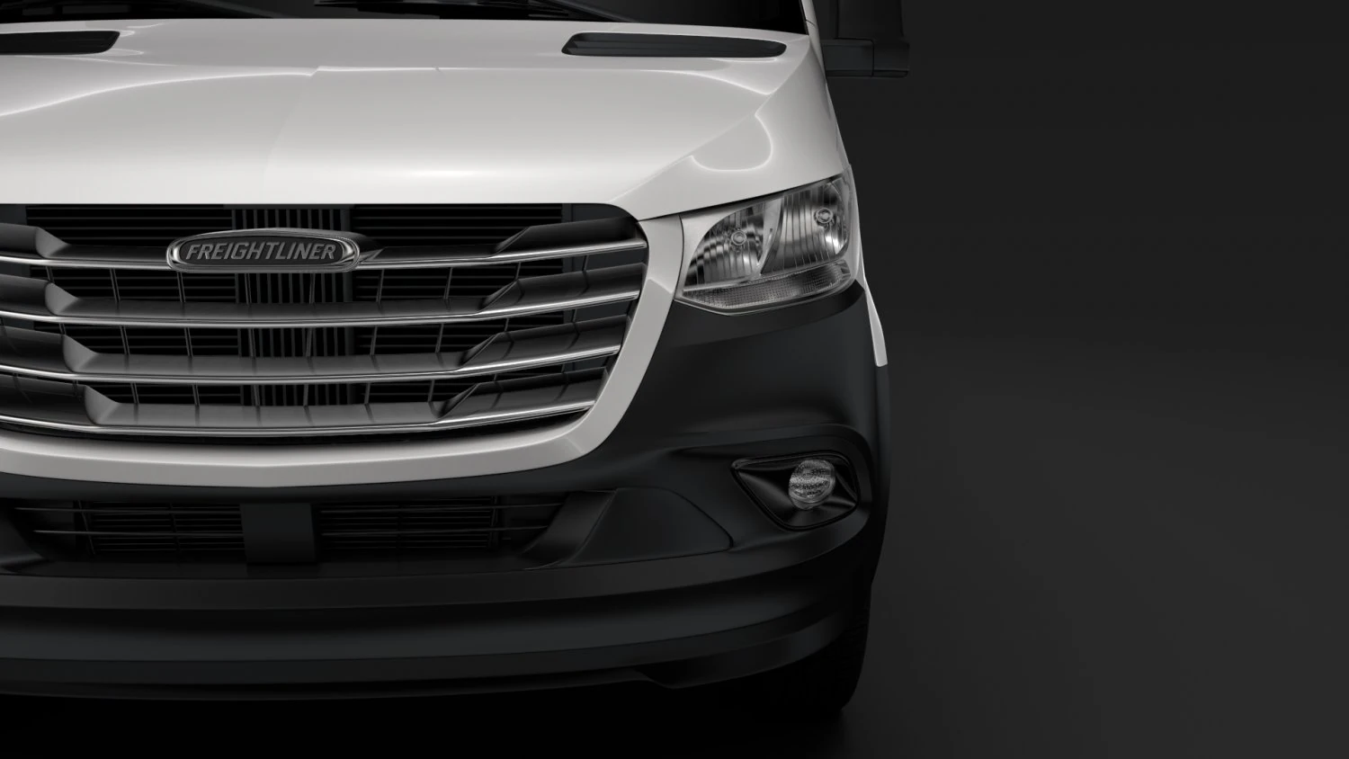 freightliner sprinter panel van l2h1 fwd 2019 3D Model .c4d .max .obj .3ds .fbx .stl .blend 