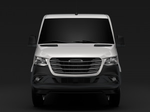 freightliner sprinter panel van l2h1 fwd 2019 3D Model