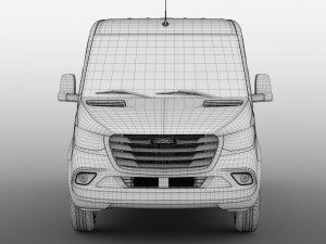 freightliner sprinter panel van l2h1 fwd 2019 3D Model