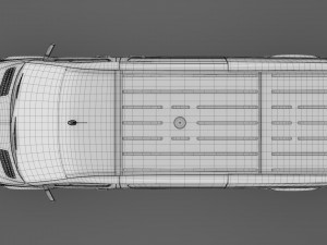 freightliner sprinter panel van l2h1 fwd 2019 3D Model