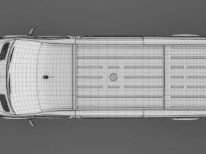 freightliner sprinter panel van l2h1 fwd 2019 3D Model