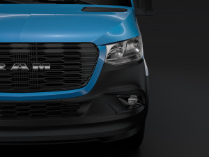 ram sprinter panel van l2h1 fwd 2019 3D Model