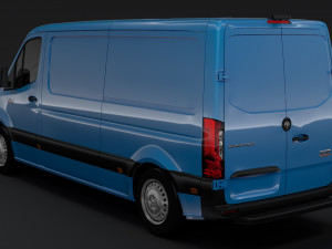 ram sprinter panel van l2h1 fwd 2019 Model 3D