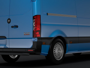 ram sprinter panel van l2h1 fwd 2019 Model 3D